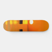 Chicago Orange Galore Morning Skateboard (Horizontal)