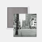 Chicago Oriental Theater Loop Randolph St. 1960er Magnet (Vorderseite/Rückseite)