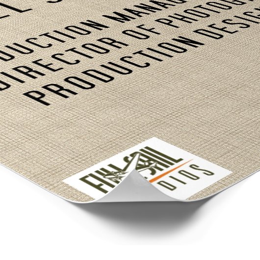 Chicago Overcoat Poster (Ecke)