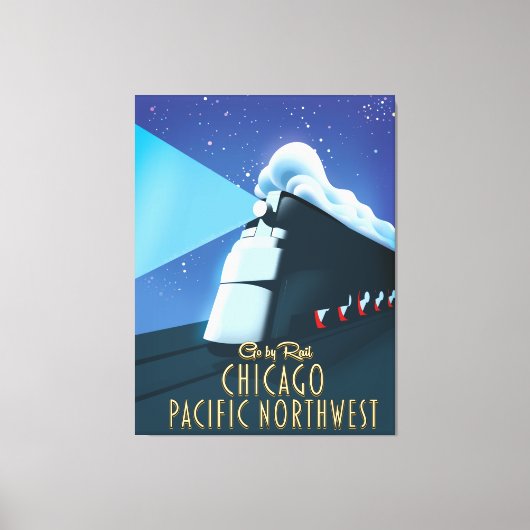Chicago Pacific Northwest Leinwanddruck (Vorderseite)