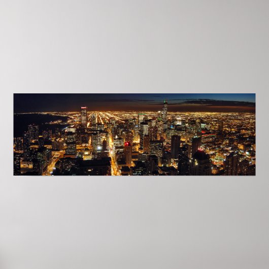 Chicago Panoramic Poster (Vorne)
