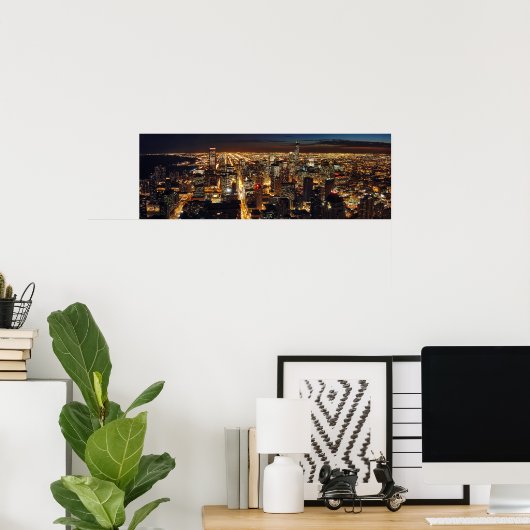 Chicago Panoramic Poster (Heimbüro)
