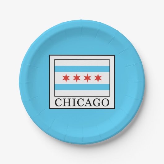 Chicago Pappteller (Vorderseite)