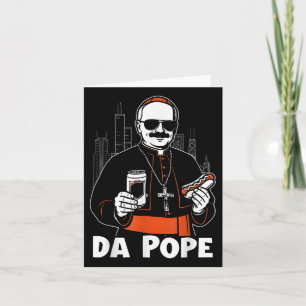 Chicago Papst Leo Xiv Da Papst Lustiges Meme  Karte