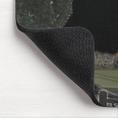 Chicago Park Blackned Skies Mousepad (Ecke)