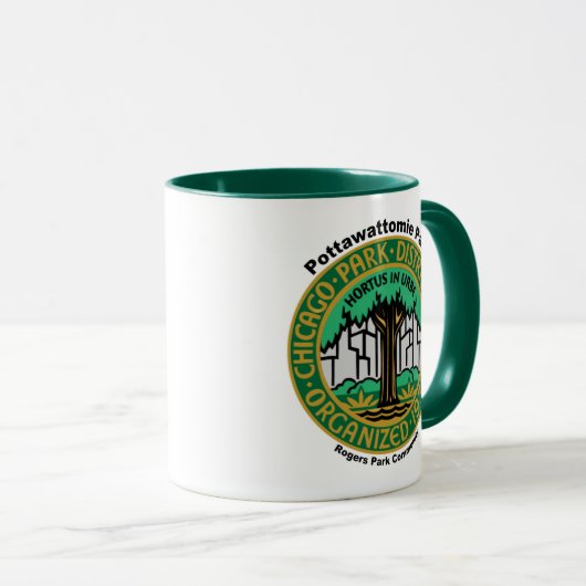 Chicago Park District, Pottawattomie Park Tasse (VorderseiteRechts)