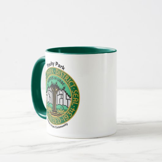 Chicago Park District, Touhy Park Tasse (Vorderseite Links)
