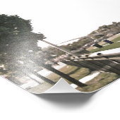 Chicago Park in Sepia Tones Fotodruck (Ecke)