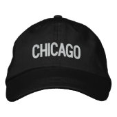 Chicago Personalisiert anpassbarer Hut (Vorderseite)