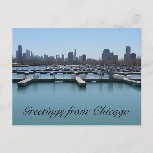 Chicago piers postkarte (Vorderseite)