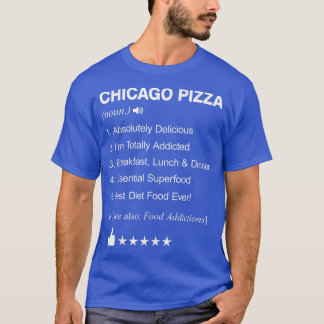 Chicago Pizza Definition Meaning Funny T-Shirt
