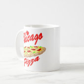 Chicago Pizza Kaffeetasse (Vorderseite Links)