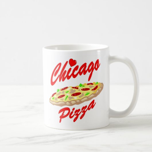 Chicago Pizza Kaffeetasse (Rechts)