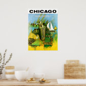 Chicago Plakat (Küche)