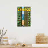 Chicago Plakat (Küche)