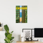 Chicago Plakat (Heimbüro)