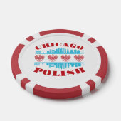 Chicago Poland Heritage Pride Pokerchips (Einzeln)
