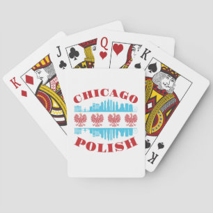 Chicago Poland Heritage Pride Spielkarten