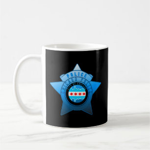 Chicago Police Cpd Chicago Flag and Police Abzeich Kaffeetasse