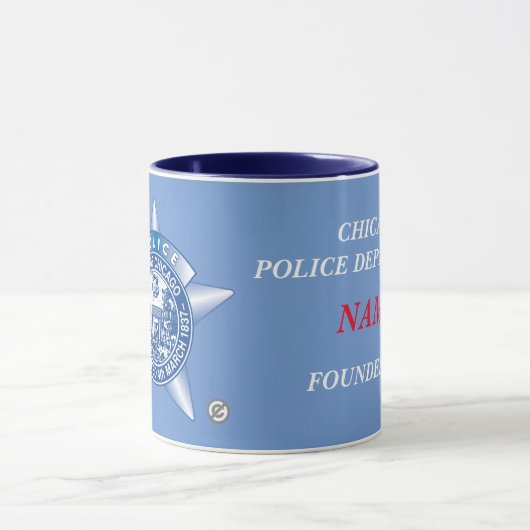 Chicago Police Gift Tasse (Zentrum)
