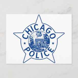 Chicago Police (VINTAG) Postkarte