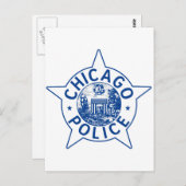 Chicago Police (VINTAG) Postkarte (Vorne/Hinten)