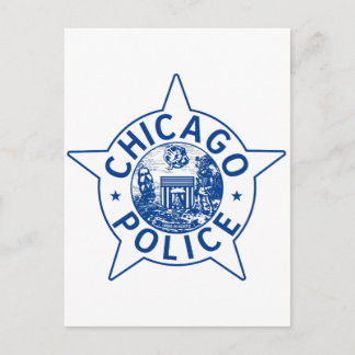 Chicago Police (VINTAG) Postkarte