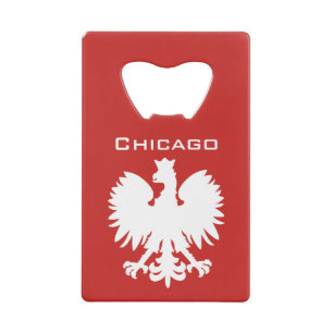 Chicago Polish Eagle Bottle Opener Kreditkartenflaschenöffner
