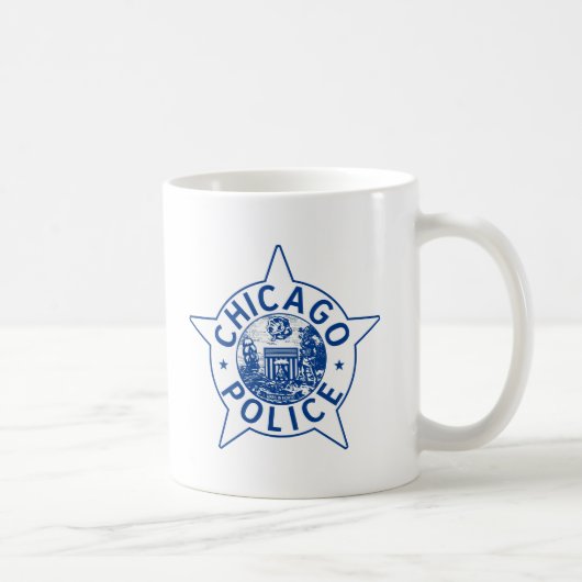Chicago-Polizei (VINTAG) Kaffeetasse (Rechts)