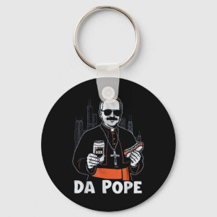 Chicago Pope Leo Xiv "da Pope" T - Shirt.p Schlüsselanhänger