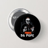Chicago Pope Leo Xiv da Pope' Button (Vorne & Hinten)