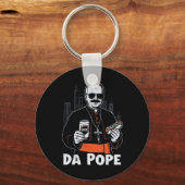 Chicago Pope Leo Xiv da Pope' Schlüsselanhänger (Vorderseite)