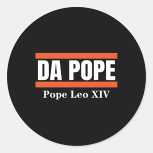 Chicago Pope Leo Xiv Shirt Kardinal Robert Prevost Runder Aufkleber