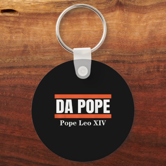 Chicago Pope Leo Xiv Shirt Kardinal Robert Prevost Schlüsselanhänger (Vorderseite)