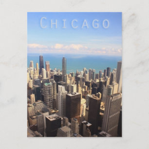 Chicago Post Card Postkarte