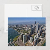 Chicago Postcard Postkarte (Vorne/Hinten)