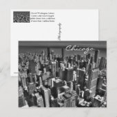 Chicago Postcard Postkarte (Vorne/Hinten)