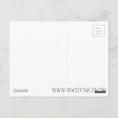 CHICAGO POSTCARD POSTKARTE (Rückseite)