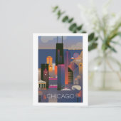 Chicago Postcard Postkarte (Stehend Vorderseite)