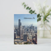 Chicago Postcard Postkarte (Stehend Vorderseite)