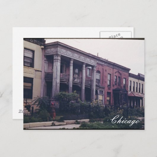 Chicago Postcard Postkarte (Vorne/Hinten)