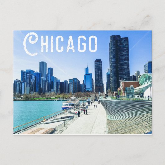Chicago Postcard Postkarte (Vorderseite)