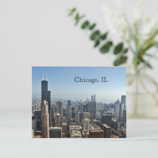 Chicago Postcard Postkarte (Stehend Vorderseite)