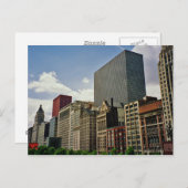Chicago Postcard Postkarte (Vorne/Hinten)