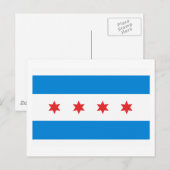 Chicago Postcard Postkarte (Vorne/Hinten)