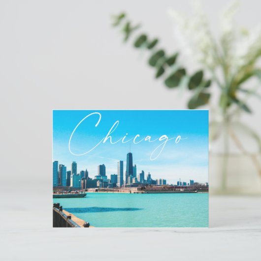 Chicago Postcard Postkarte (Stehend Vorderseite)