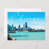 Chicago Postcard Postkarte (Vorne/Hinten)