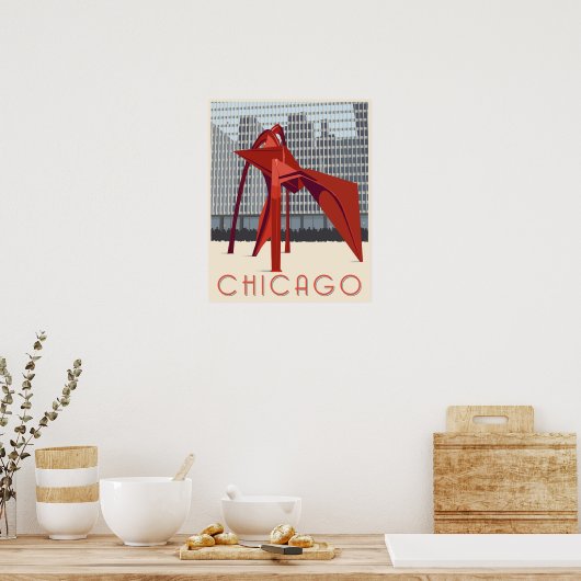Chicago! Poster (Küche)