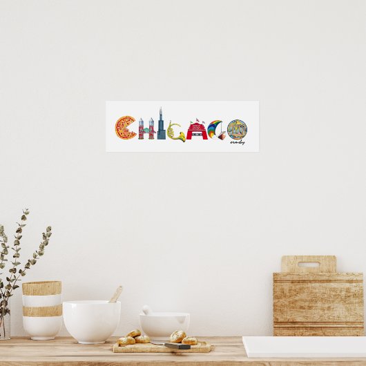 Chicago Poster (Küche)