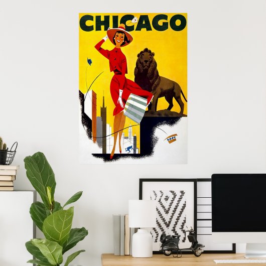 Chicago Poster (Heimbüro)